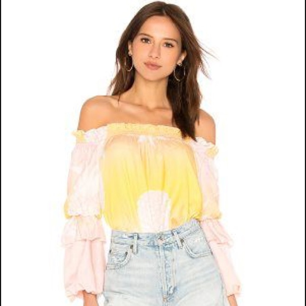 NWT Cynthia Rowley Jetset Pineapple Top XS